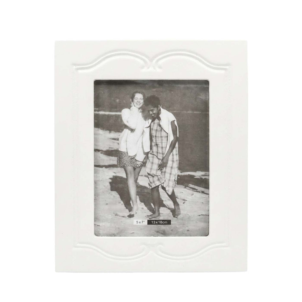 Portafoto Classic in mdf bianco, 20x25 cm (kit da 5)