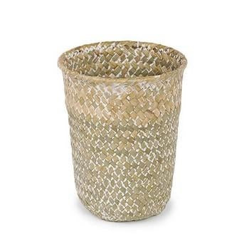 Portagrissini in erba naturale, Ø12H16 cm (kit da 5)