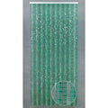 Tenda in plastica piatta leggera verde, 1x2,2 mt