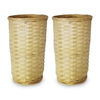 Set portagrissini in bambu', Ø11H15 cm (kit da 10)