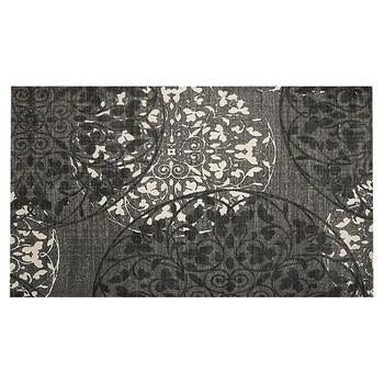 Tappeto bianco e nero, 90x150 cm