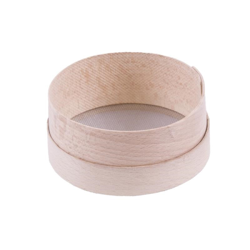 Setaccio da cucina in metallo e legno, Ø10H12 cm (kit da 10)