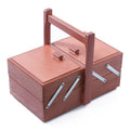 Portalavoro in legno di faggio, 29x17x24 cm