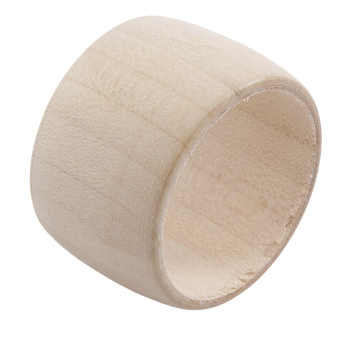 Portatovagliolo bombato in legno, Ø4,5H3 cm (kit da 10)