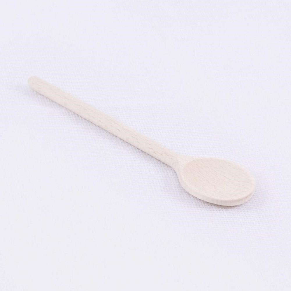 Cucchiaio in legno di faggio, 16 cm (kit da 10)