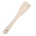 Spatola da cucina in legno di faggio con fori, H30 cm (kit da 10)