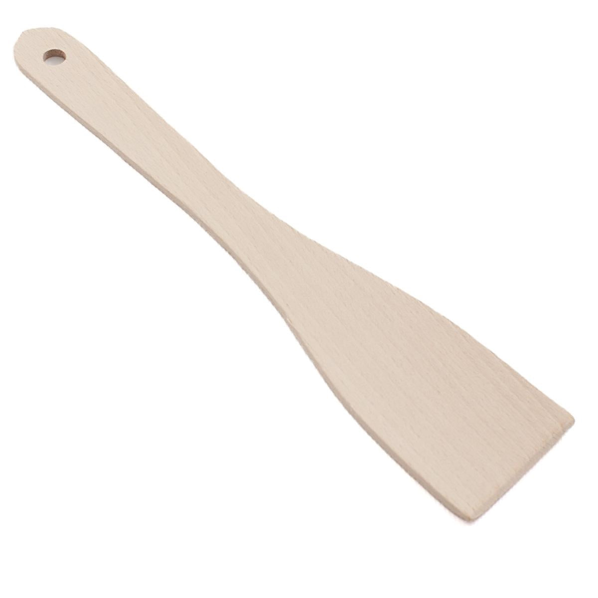 Spatola da cucina in legno di faggio, H30 cm (kit da 10)