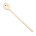 Cucchiaio ovale in legno con foro a cuore, H30 cm (kit da 10)