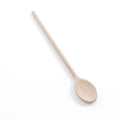 Cucchiaio ovale in legno di faggio, H30 cm (kit da 10)