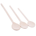 Cucchiai in legno di faggio, set di 3, H35/25 cm (kit da 10)