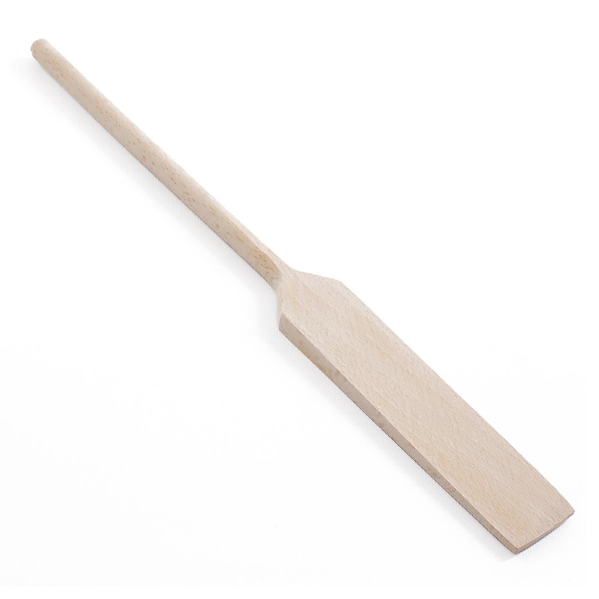 Mestolo per polenta in legno di faggio, H40 cm (kit da 10)
