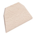 Raschietto per pasta in legno di faggio, H12 cm (kit da 10)