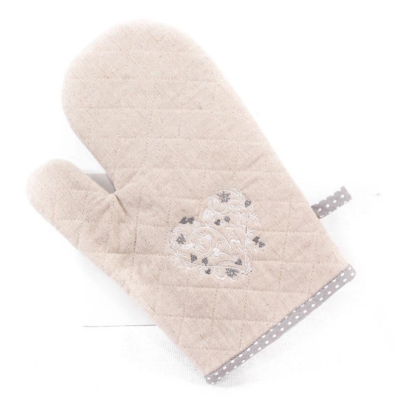 Guanto da forno in stoffa, 30x19 cm (kit da 10)