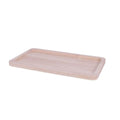 Vassoio rubberwood rettangolare, 33x19x1,5 cm
