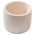 Contenitore in legno per decoupage, Ø11H8 cm (kit da 10)