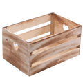 Cassetta in legno brunita, 28x18x14 cm