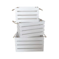 Cassetta in abete bianca, 41x33x23 cm