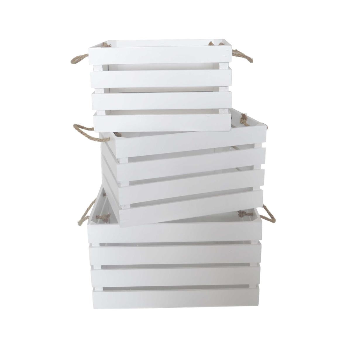 Cassetta in abete bianca, 41x33x23 cm