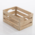 Cassetta in legno di abete color nocciola, 21x15x11 cm (kit da 5)