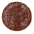 Sottopiatto in vimini grezzo, Ø35 cm (kit da 10)