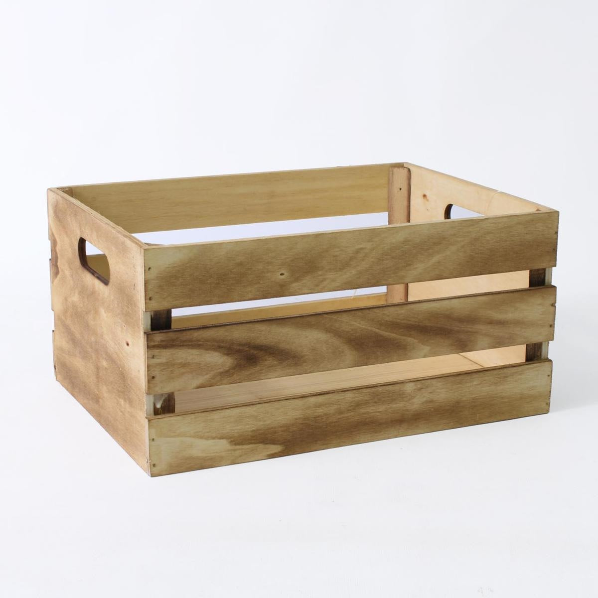 Cassetta abete brunita, 36x26x18 cm