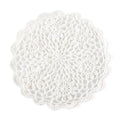 Sottopentola in cotone bianco, Ø18 cm (kit da 10)