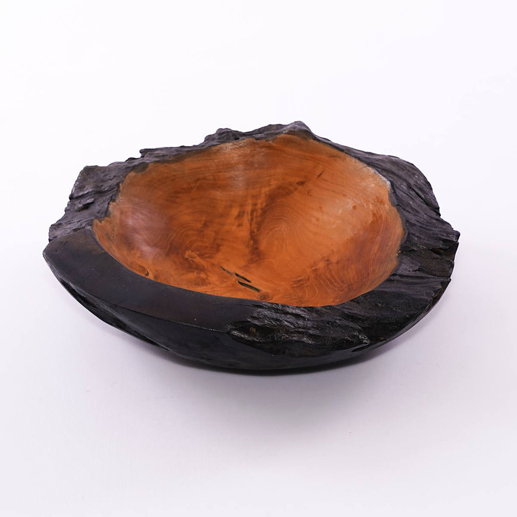 Ciotola in legno di teak, Ø40H12 cm