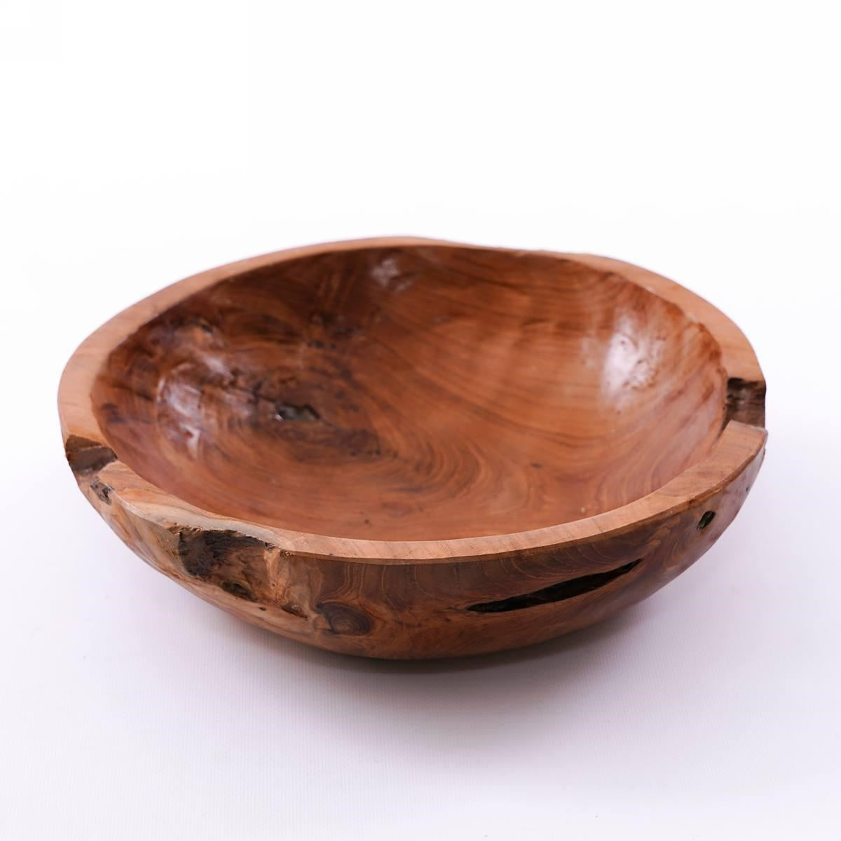 Ciotola in teak, Ø30x8 cm