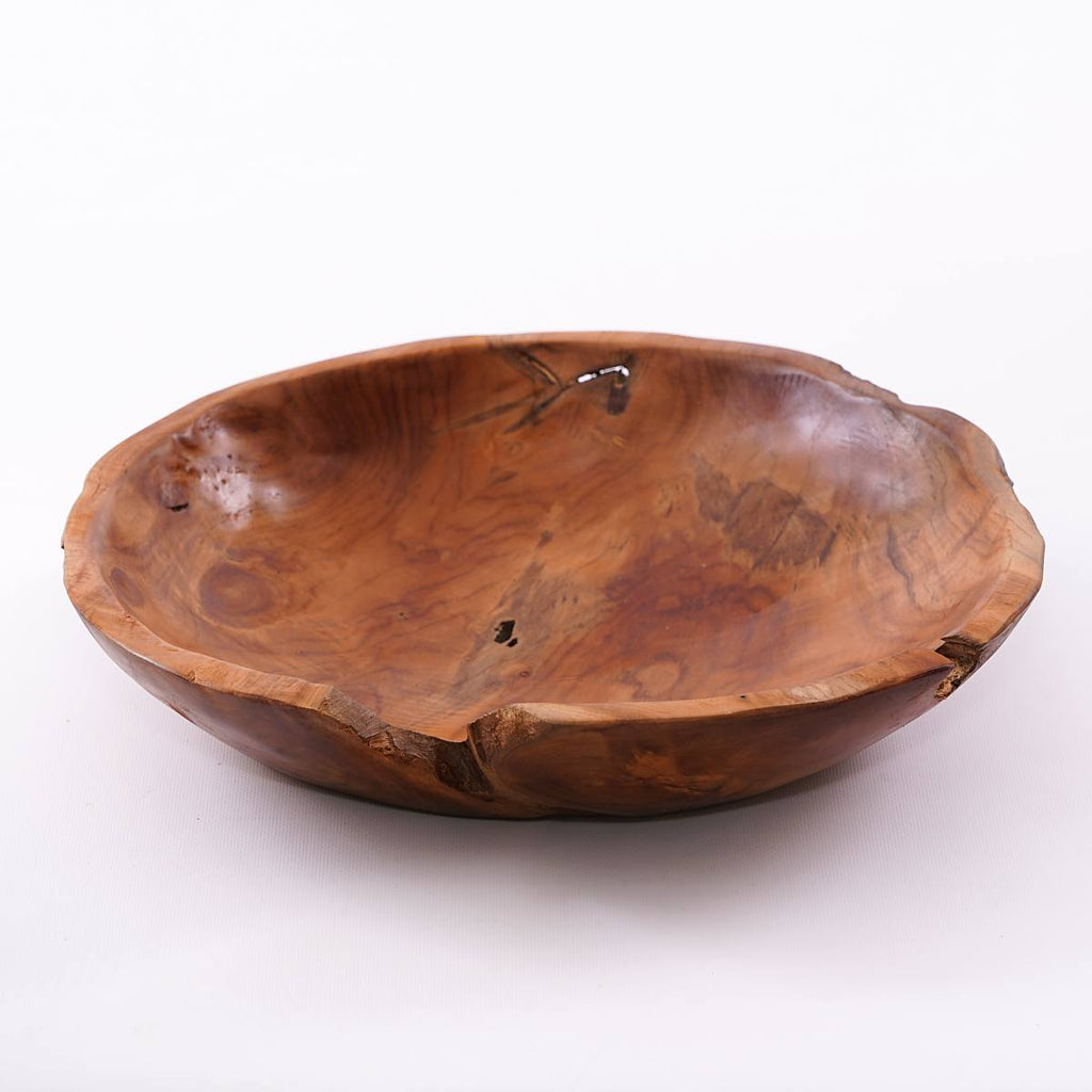 Ciotola in legno di teak, Ø40H8 cm