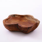 Ciotola in legno di teak, Ø30H8 cm