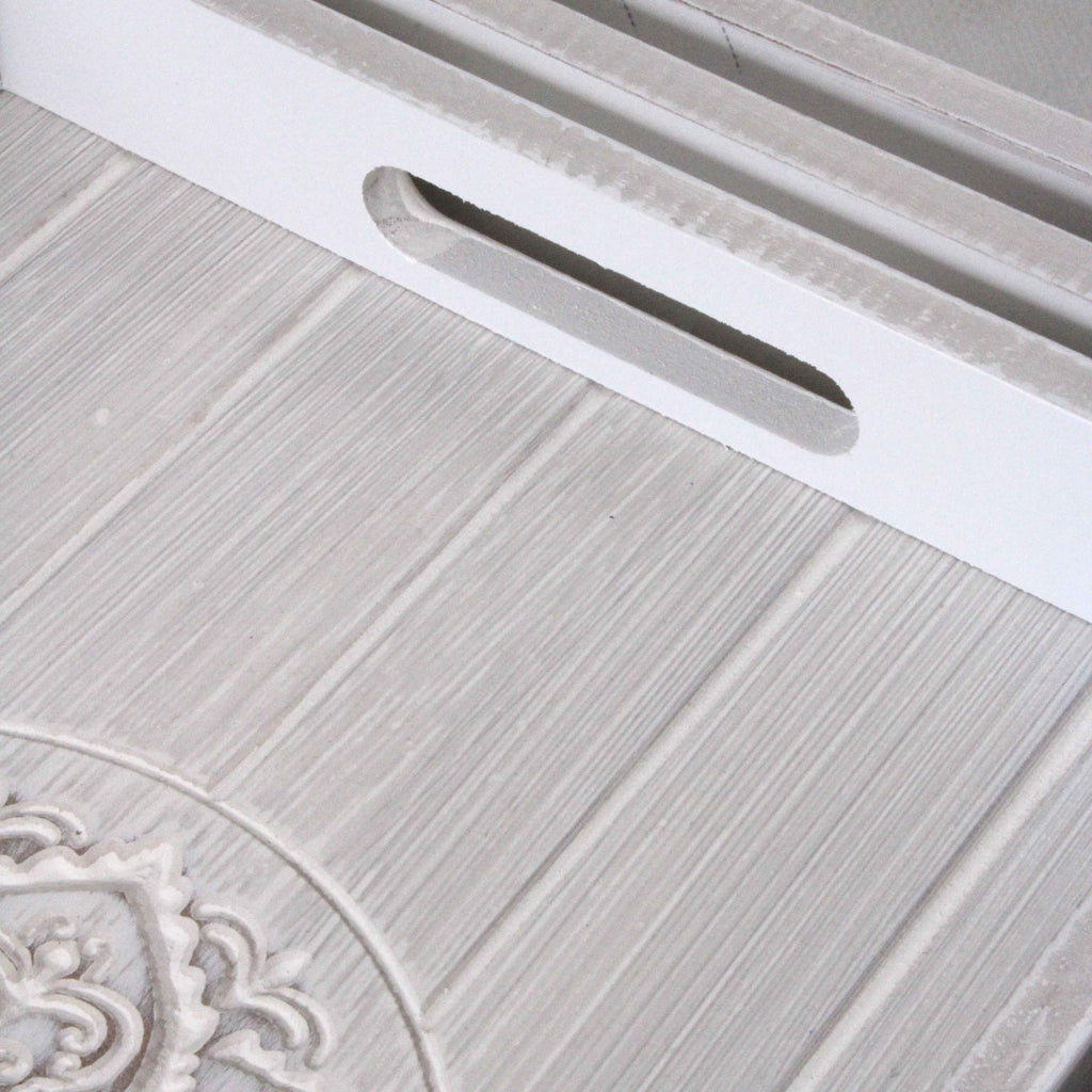Vassoio decorativo, 40x30H7 cm, set di 3