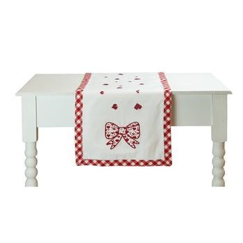 Runner da tavola collezione Fiocco Rosso (kit da 3)