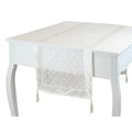 Runner da tavolo con decoro a foglie (kit da 10)