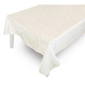 Tovaglia crema con decoro a fiori, 140x280 cm (kit da 3)