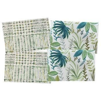 Tovaglietta americana Greenery (kit da 3)