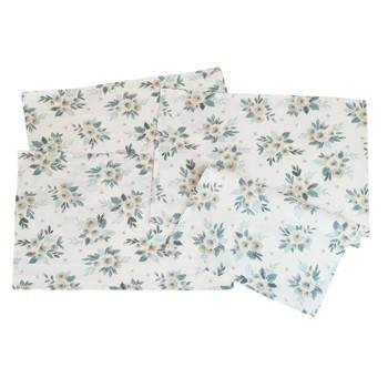 Tovagliette americane set di 4, collezione Siviglia a fiori (kit da 3)