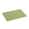 Tovaglietta rettangolare in carta verde, 30x45 cm (kit da 10)