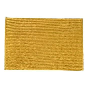 Tovaglietta da colazione rettangolare gialla (kit da 10)