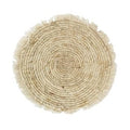 Sottopiatto tondo naturale (kit da 10)