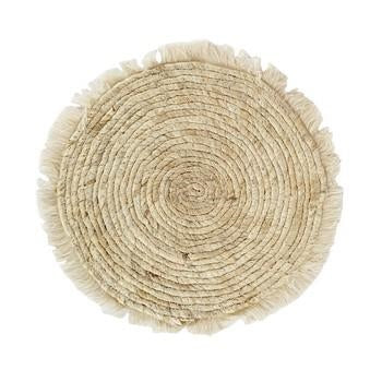 Sottopiatto tondo naturale (kit da 10)
