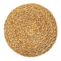Sottopiatto rotondo in erba naturale (kit da 5)