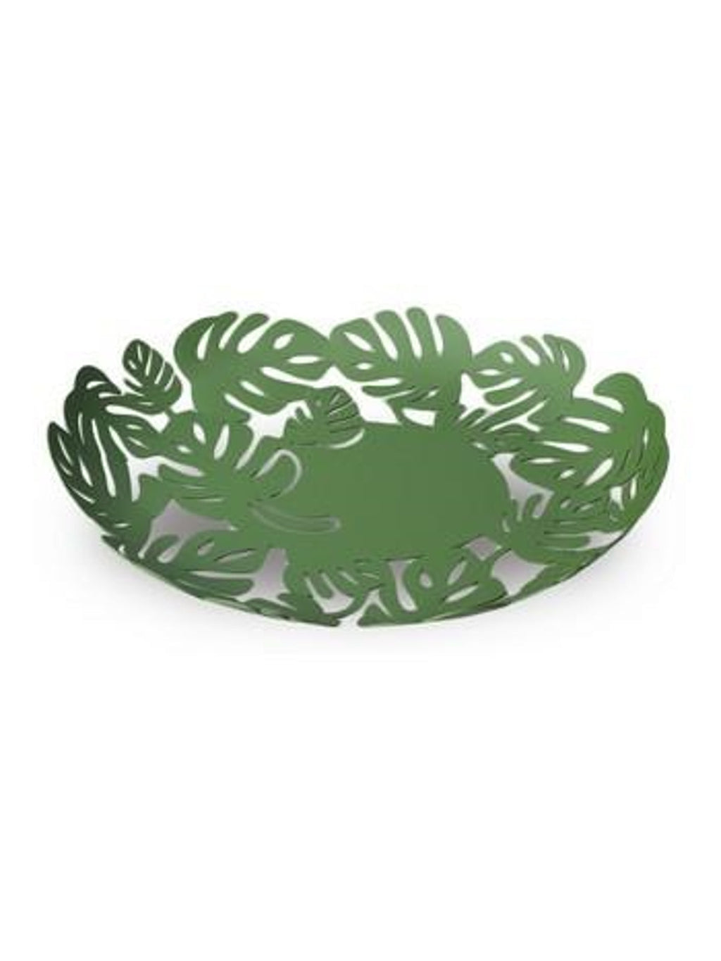 Centrotavola intagliato foglia, 28X23H4 cm (kit da 5)