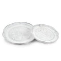 Vassoio sottopiatto bianco (kit da 3)