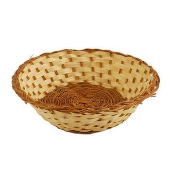 Portapane rotondo in felce, Ø22H6 cm (kit da 10)