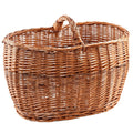 Cesto ovale in vimini, 58x38x40 cm
