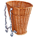 Gerla in vimini rosso, H40 cm
