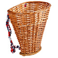 Gerla per bambini in vimini intrecciato, 30 cm di altezza