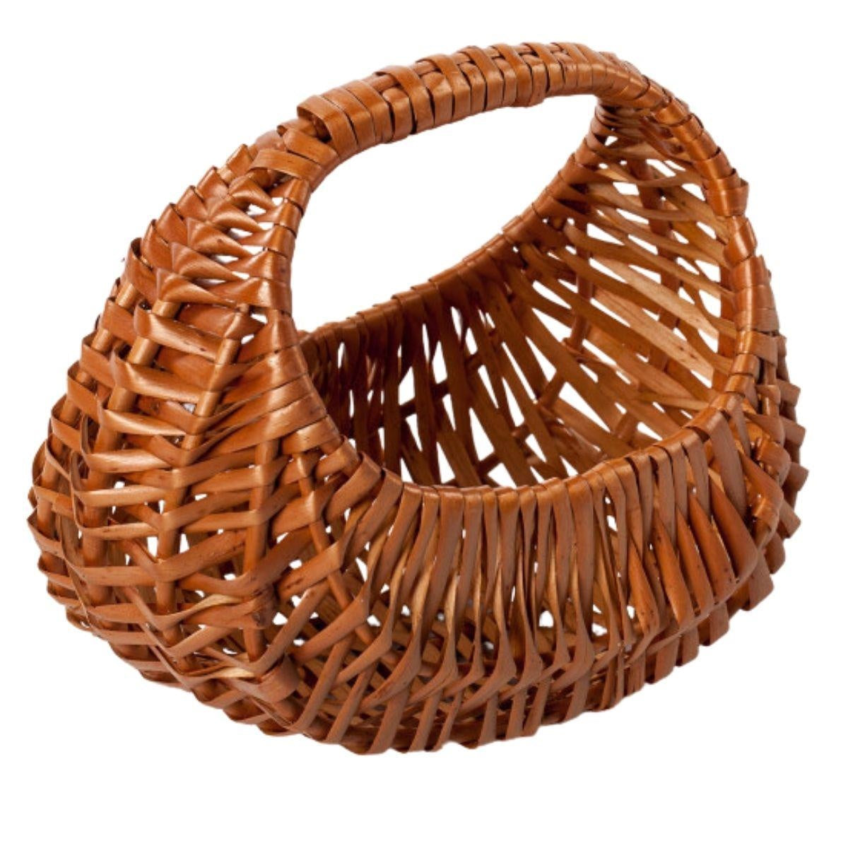 Cesto gondola piccolo in vimini, 18x12x14 cm (kit da 10)