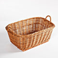 Cesto rettangolare con 2 manici, 73x43x28 cm