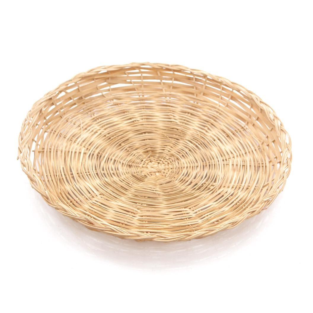 Piatto rotondo in bambù, Ø30 cm